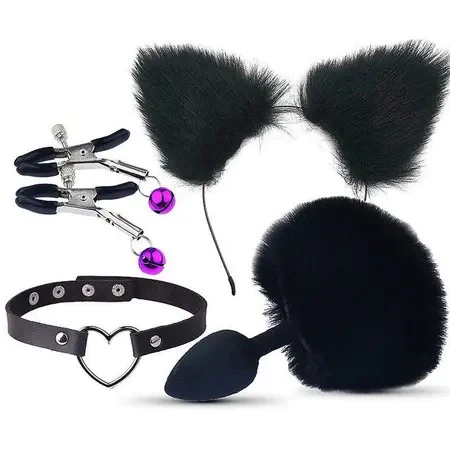 plug anal de coelhinho Plug Anal Pompom Tamanho P 7cm x 2,8cm em Aço Rabo de Coelho (PRETO) :  Amazon.com.br: Saúde e Bem-Estar